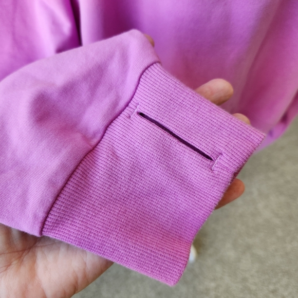 All In Motion Health And Wellness Sweatshirt Long Sleeve Purple Cute Cozy Large - Picture 7 of 16